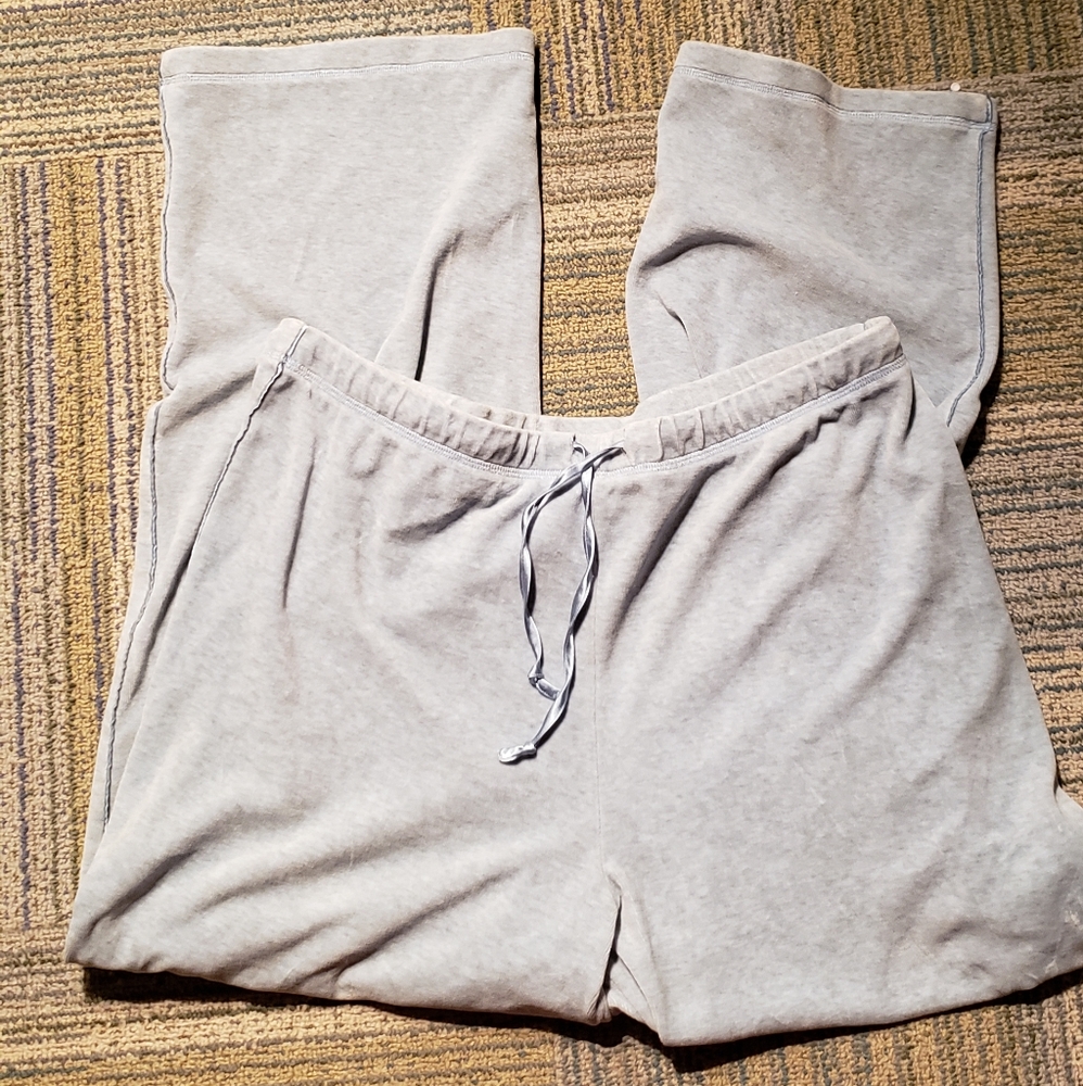 Cherokee light blue velour track pants